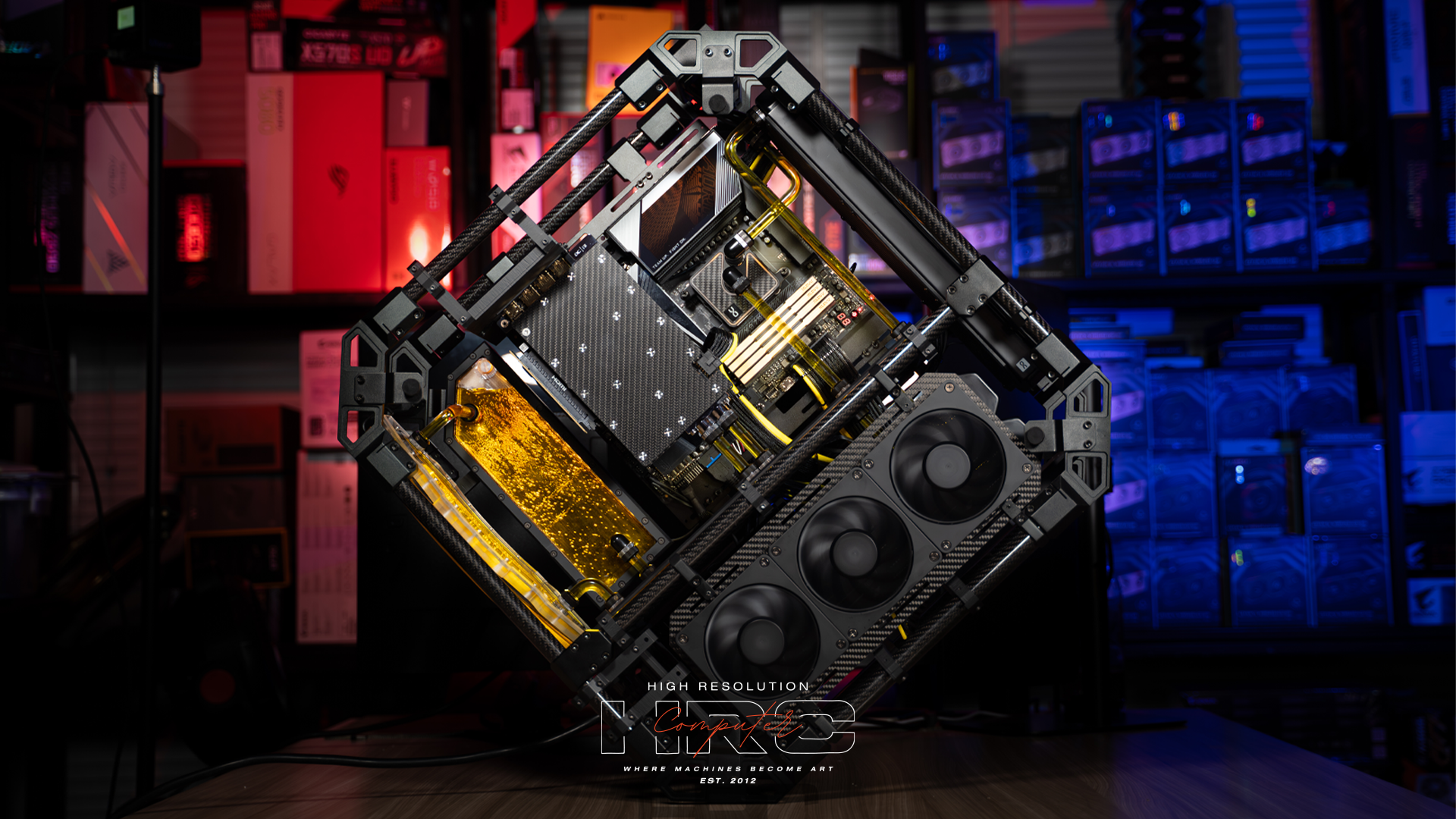ALPHACOOL APEX SKELETON - BENT GT3 RS 1920 X 1080