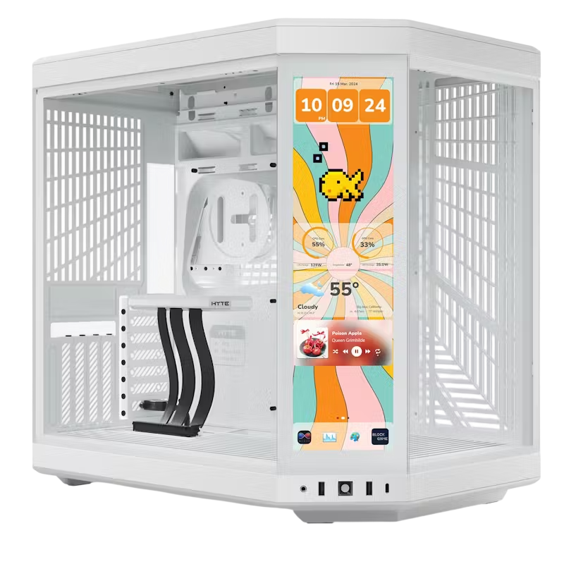 HYTE Y70 TOUCH INFINITE ATX (SNOW WHITE)