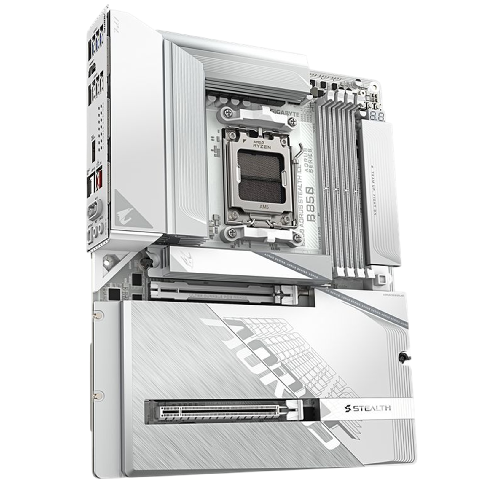 GIGABYTE B850 AORUS STEALTH ICE (WHITE)
