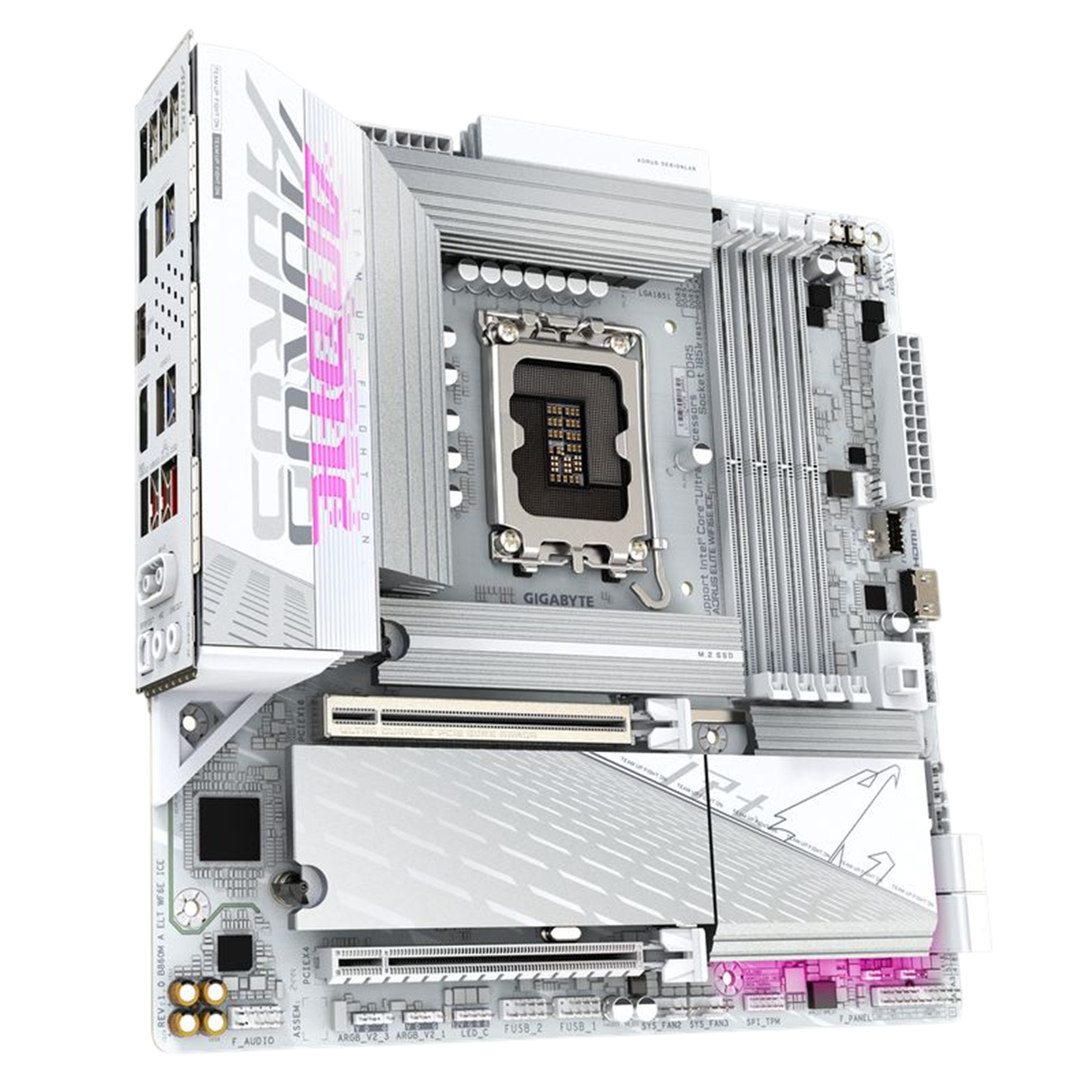GIGABYTE B860M AORUS ELITE WIFI6E ICE (WHITE)