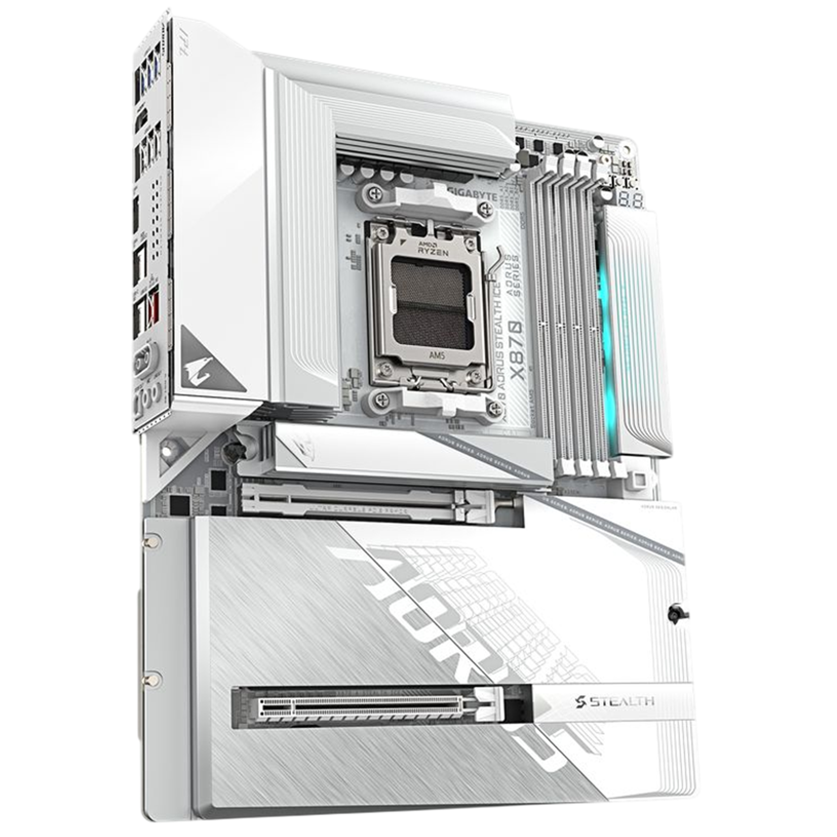 GIGABYTE X870 AORUS STEALTH ICE (WHITE)