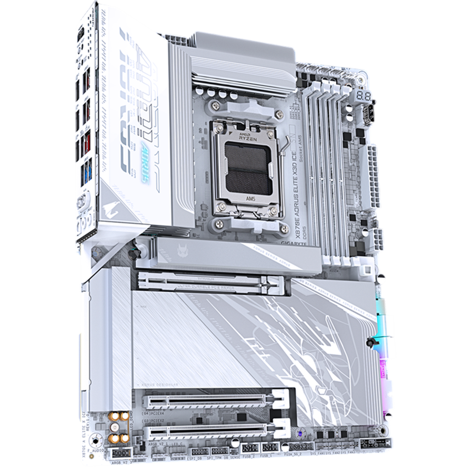 GIGABYTE X870E AORUS ELITE X3D ICE (WHITE)