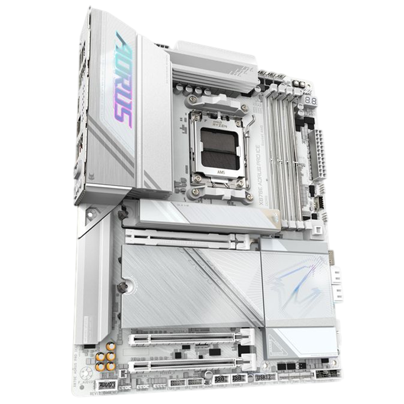 GIGABYTE X870E AORUS PRO ICE (WHITE)