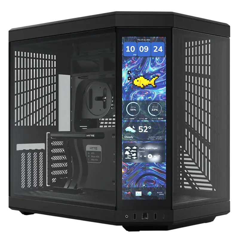 HYTE Y70 TOUCH INFINITE ATX (BLACK)