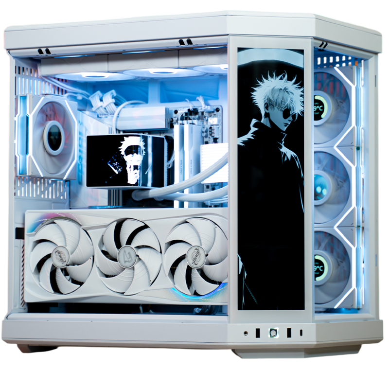 HYTE Y70 TOUCH INFINITE (SNOW WHITE)