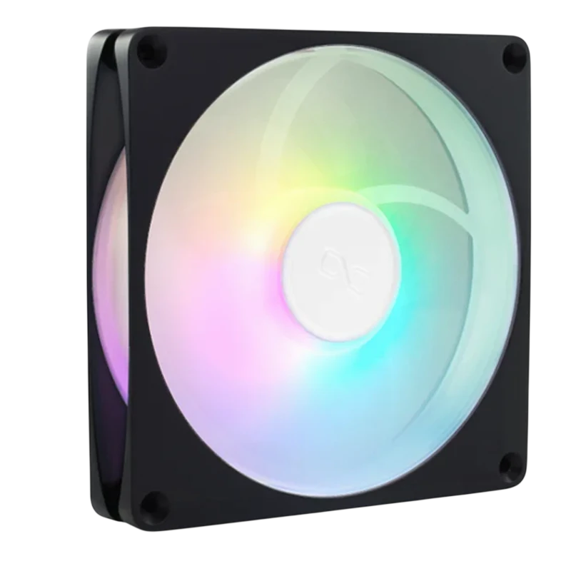 Alphacool Apex Stealth Metal Aurora Fan 2000rpm Matt Black (140x140x25mm)
