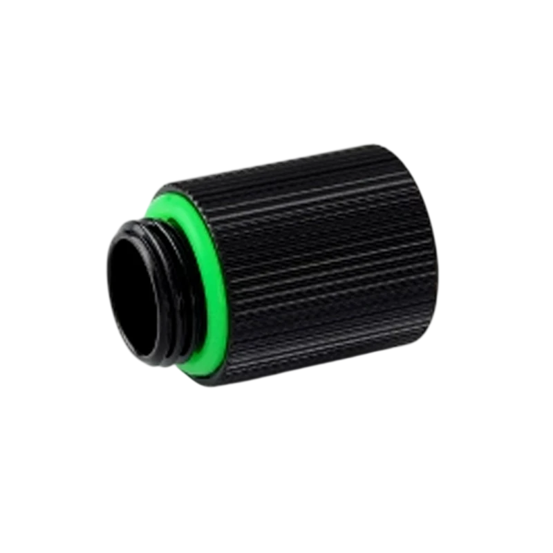 Bitspower G1/4 IG1/4 Extender Fitting 20MM (Glorious Black) (2 PCS)