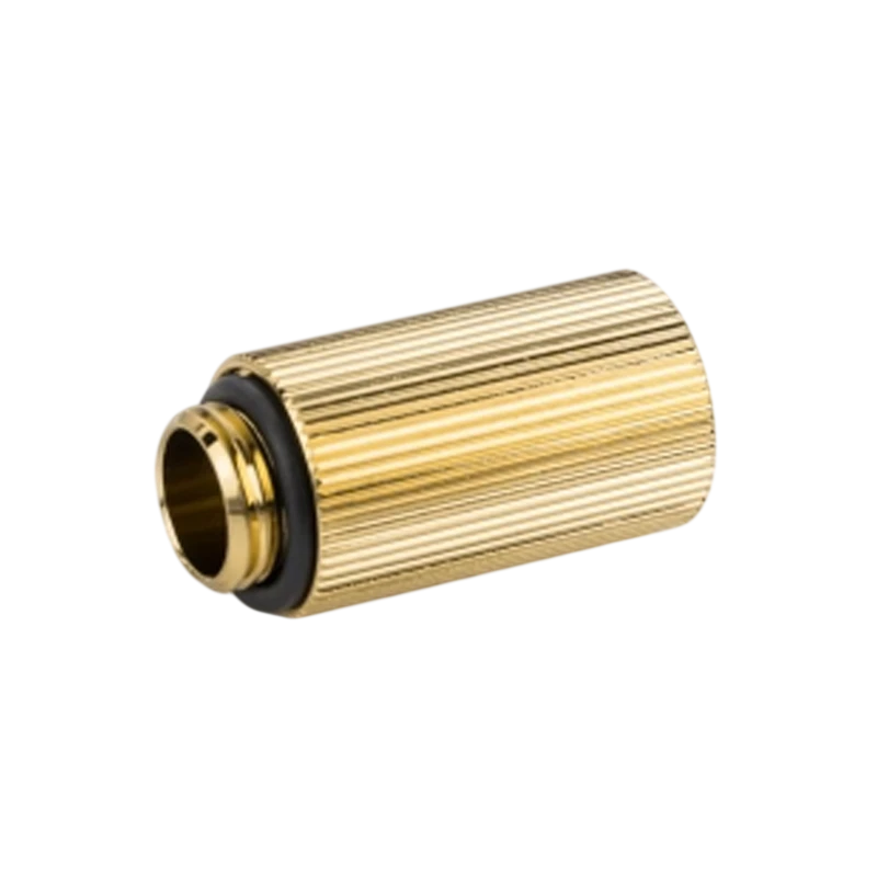 Bitspower G1/4 IG1/4 Extender Fitting  30MM (True Brass) (2 PCS)