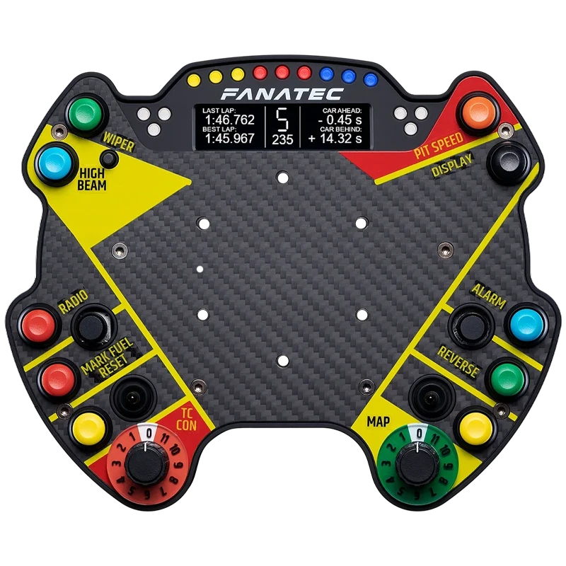Fanatec GT Podium Steering Wheel Porsche 911 GT3 R (Leather) (BLACK) - Image 2