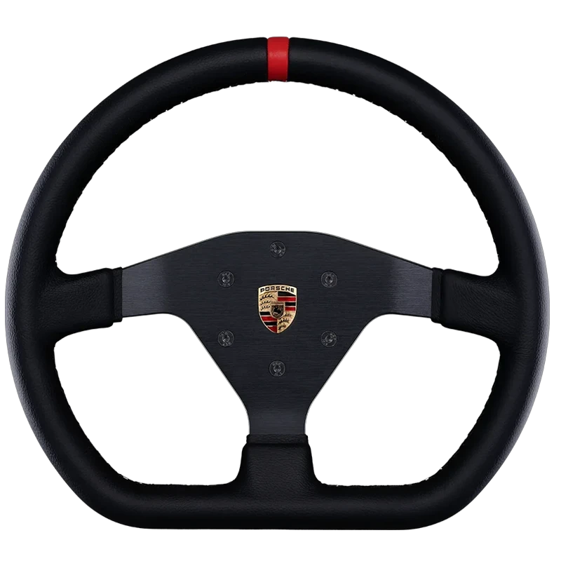 Fanatec GT Podium Steering Wheel Porsche 911 GT3 R (Leather) (BLACK) - Image 5