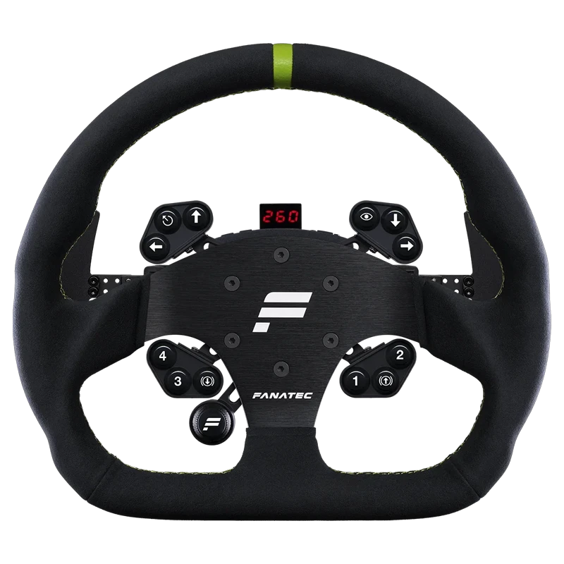 Fanatec GT ClubSport Steering Wheel GT Alcantara® V2 (BLACK)