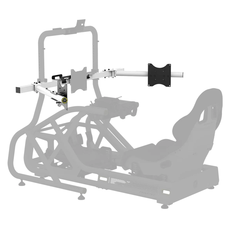 GT Cockpit Triple Monitor Kit (White)