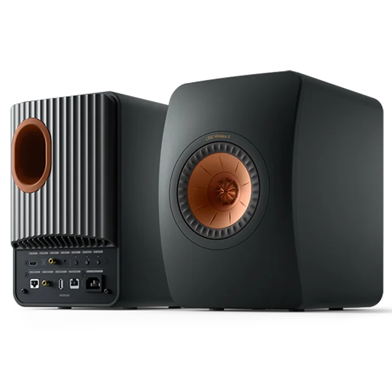 KEF LS50W II BLACK (PAIR) - Image 2