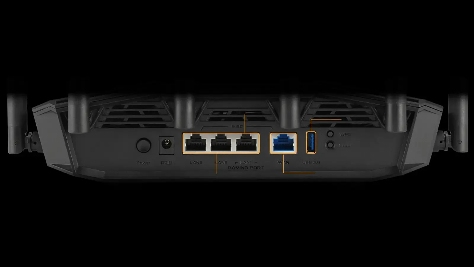 Multi-gig ports